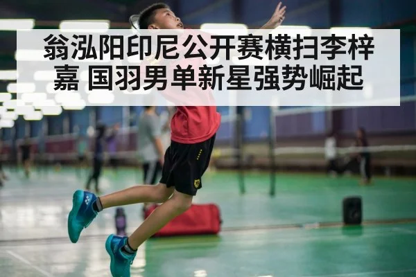 翁泓阳印尼公开赛横扫李梓嘉 国羽男单新星强势崛起